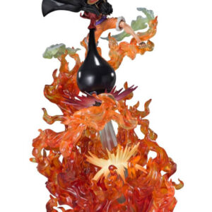 One Piece Figuartszero Pvc Statua (extra Battle) Luffy Red Roc 45 Cm Bandai Tamashii Nations