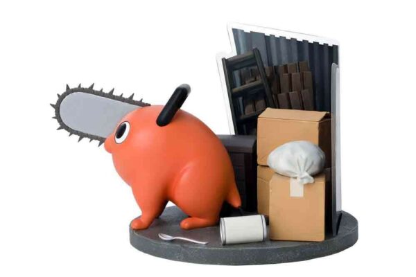 Chainsaw Man Pochita Super Figure Collection 1/10 Abystyle Pvc Statue - immagine 3