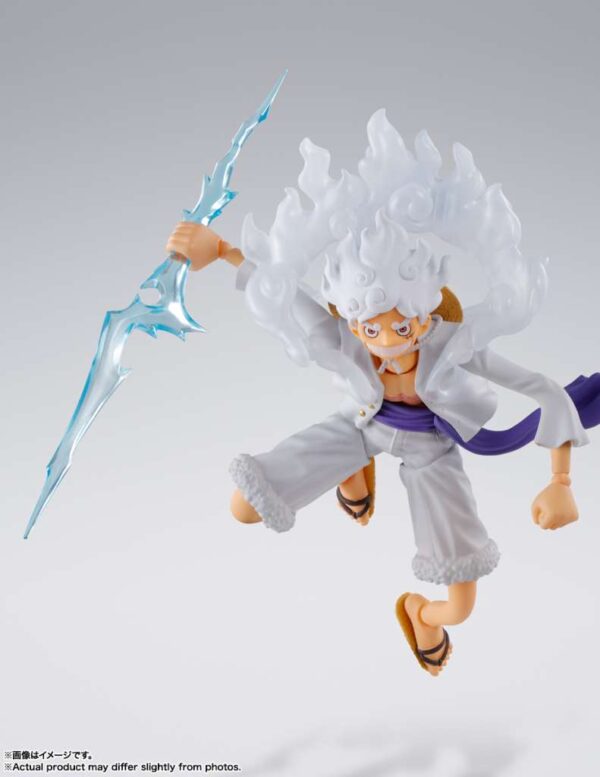 One Piece Monkey D. Luffy Gear 5 Shf Bandai Tamashii Nations - immagine 6