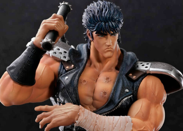 Hokuto No Ken Kenshiro Super Figure Collection 1/10 Abystyle Pvc Statue - immagine 4